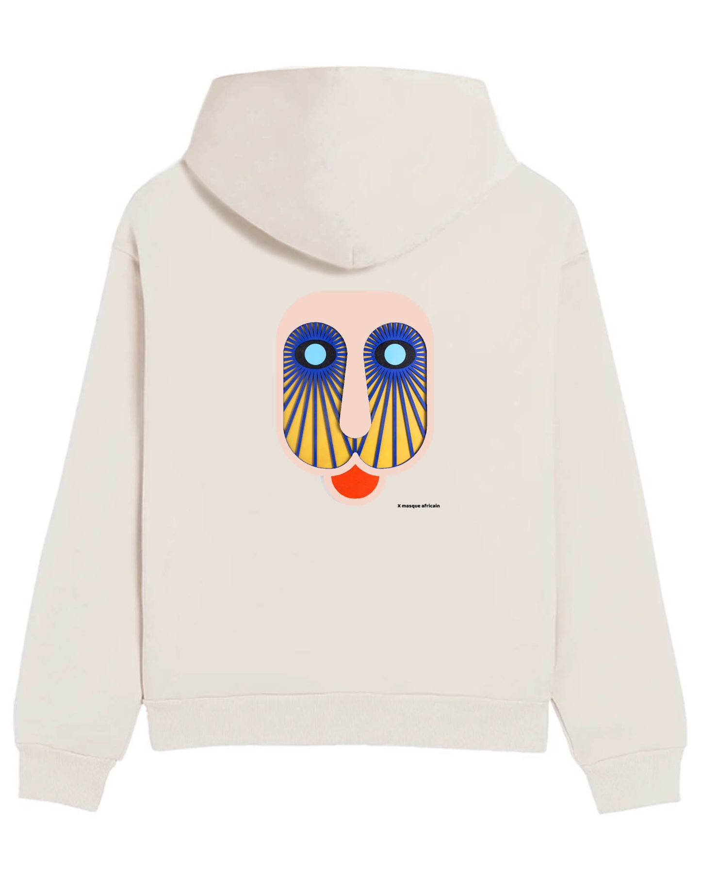 Afrique Bird Mask Hoodie
