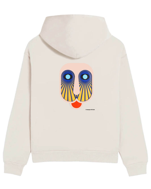 Afrique Bird Mask Hoodie